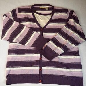 Alfred Dunner Cardigan Sweater Womens Size 3X Acrylic Casual Cozy See Details